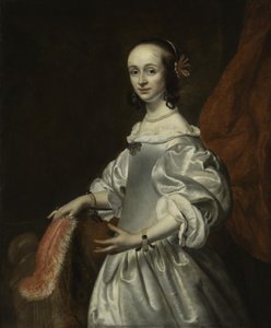 Retrato de una joven dama de Isaac Luttichuys